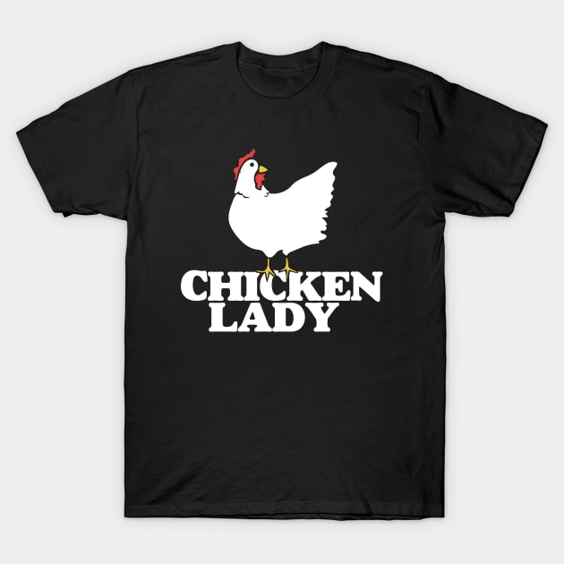 Chicken lady T-Shirt by bubbsnugg